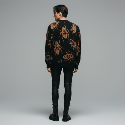 BUGS by Riffhaus - Unisex Knitted Cardigan #GARDEN