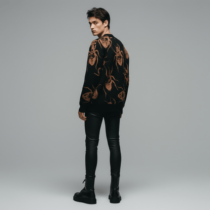 BUGS by Riffhaus - Unisex Knitted Cardigan #GARDEN