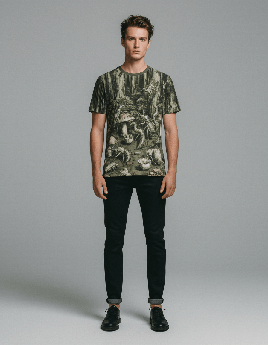 DEEP FOREST - Cotton Tee #GARDEN