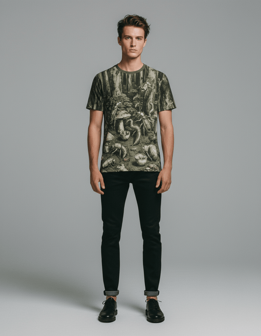 DEEP FOREST - Cotton Tee #GARDEN