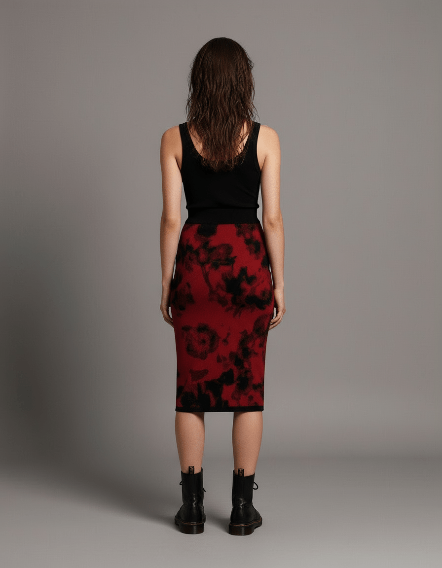 WAIL by Riffhaus - Women's Knit Pencil Skirt - Florence + The Machine Riff