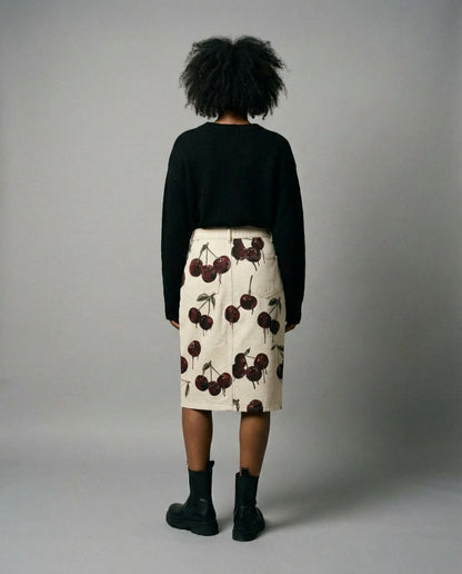 ALL THAT S**T - Denim Midi Skirt - Riff on Rachel Chinouriri