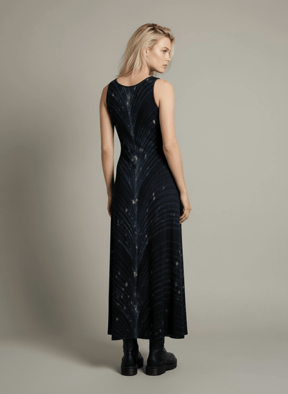 GLIDE by Riffhaus - Women's Vest Dress | Length To Ankle