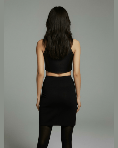 12/8 - GOLDEN by Riffhaus  - Fitted Skirt - Riff on Audrey Nuna