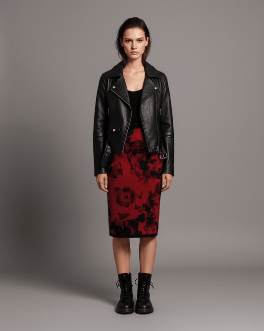 WAIL by Riffhaus - Women's Knit Pencil Skirt - Florence + The Machine Riff