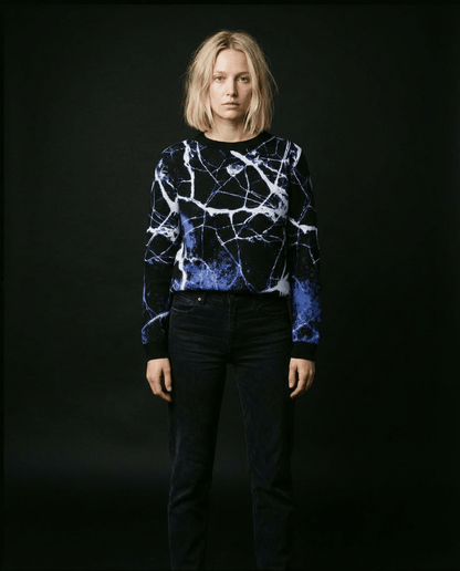 MIDNIGHT, Crew Neck Sweater