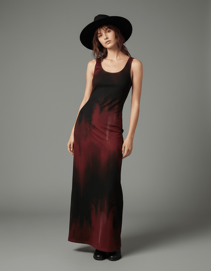 BENDITA by Riffhaus - Women's Vest Dress | Length To Ankle - Riff on Rosalía's Berghain