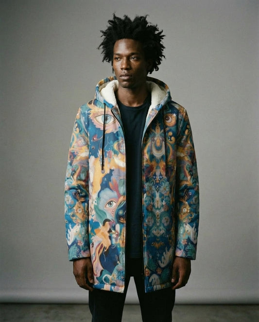 QUIET WITNESS, Hooded Jacket