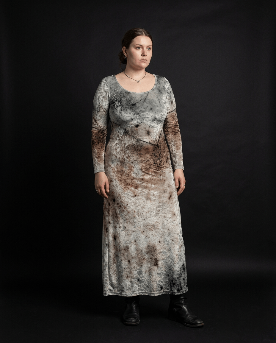 MOORGROUND, Velvet Dress