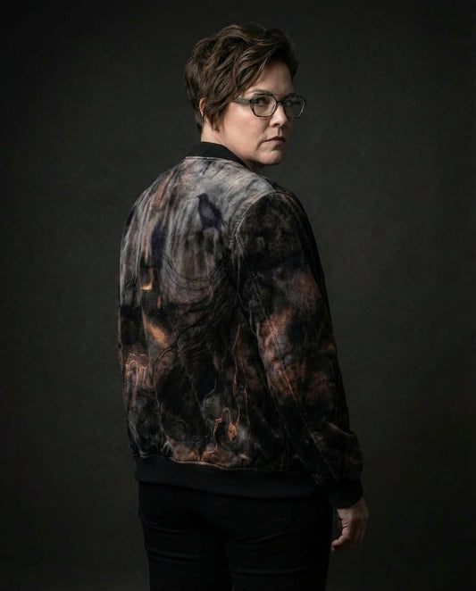 HOUSE, Velvet Flight Jacket