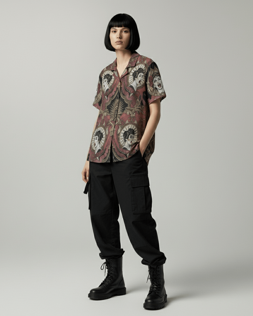 SCREAM by Riffhaus - Women's Hawaii Shirt | Rayon - Florence + The Machine Riff