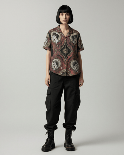 SCREAM by Riffhaus - Women's Hawaii Shirt | Rayon - Florence + The Machine Riff