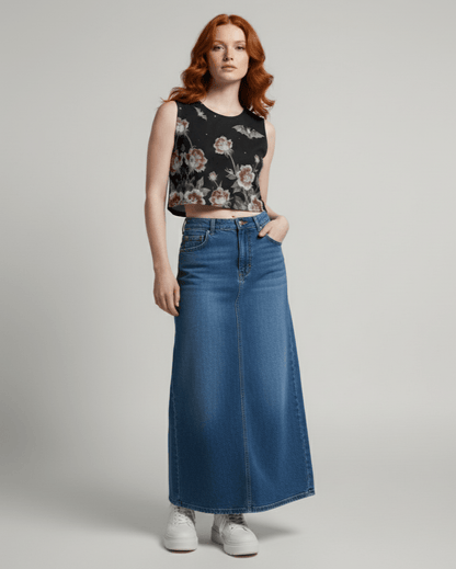 MOTHER BAT by Riffhaus  - Women's Sleeveless Cropped Top - Florence + The Machine Riff