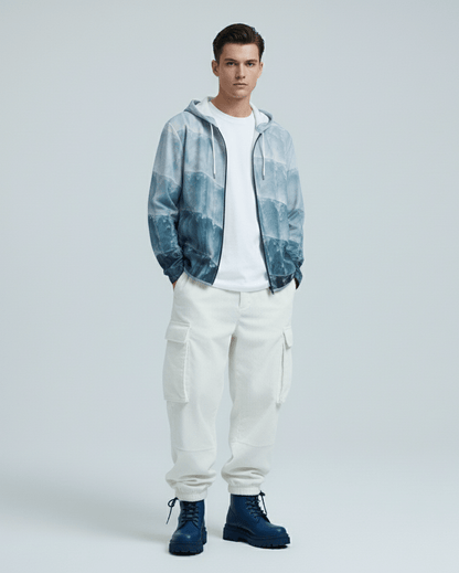 GLACIER by Riffhaus - Unisex Protection Jacket - Aurora Frozen Riff