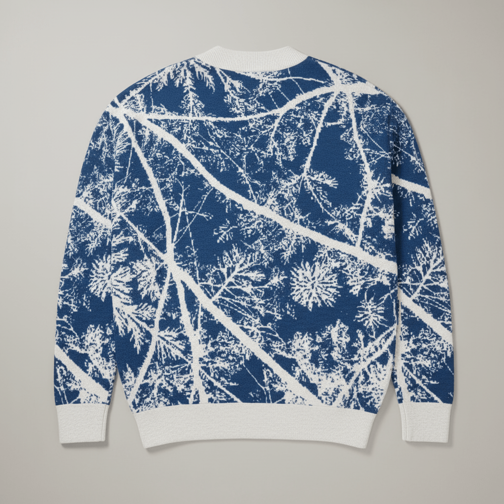 FROST LINES by Riffhaus - Knitted cardigan - Aurora Frozen Riff