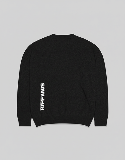 RACCOON by Riffhaus - Relaxed fit knitted crew neck sweater