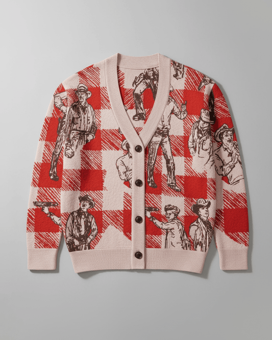 12/6 - JOLENE by Riffhaus - Knitted cardigan - Dolly Parton Riff