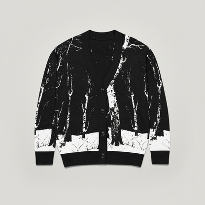 LAST TREES by Riffhaus - Knitted cardigan - Aurora Frozen Riff