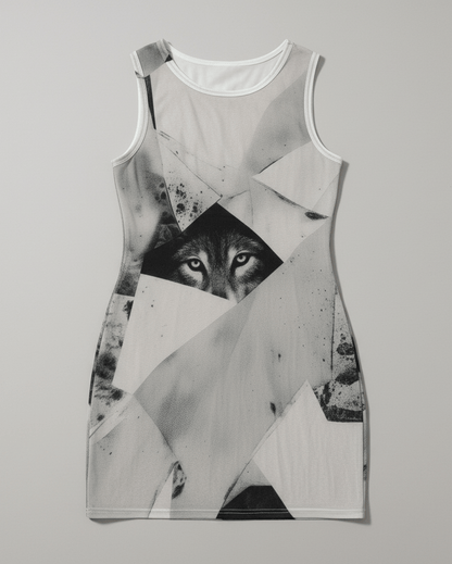 WOLVES by Riffhaus - Sheer Mesh Bodycon Dress #FROZEN