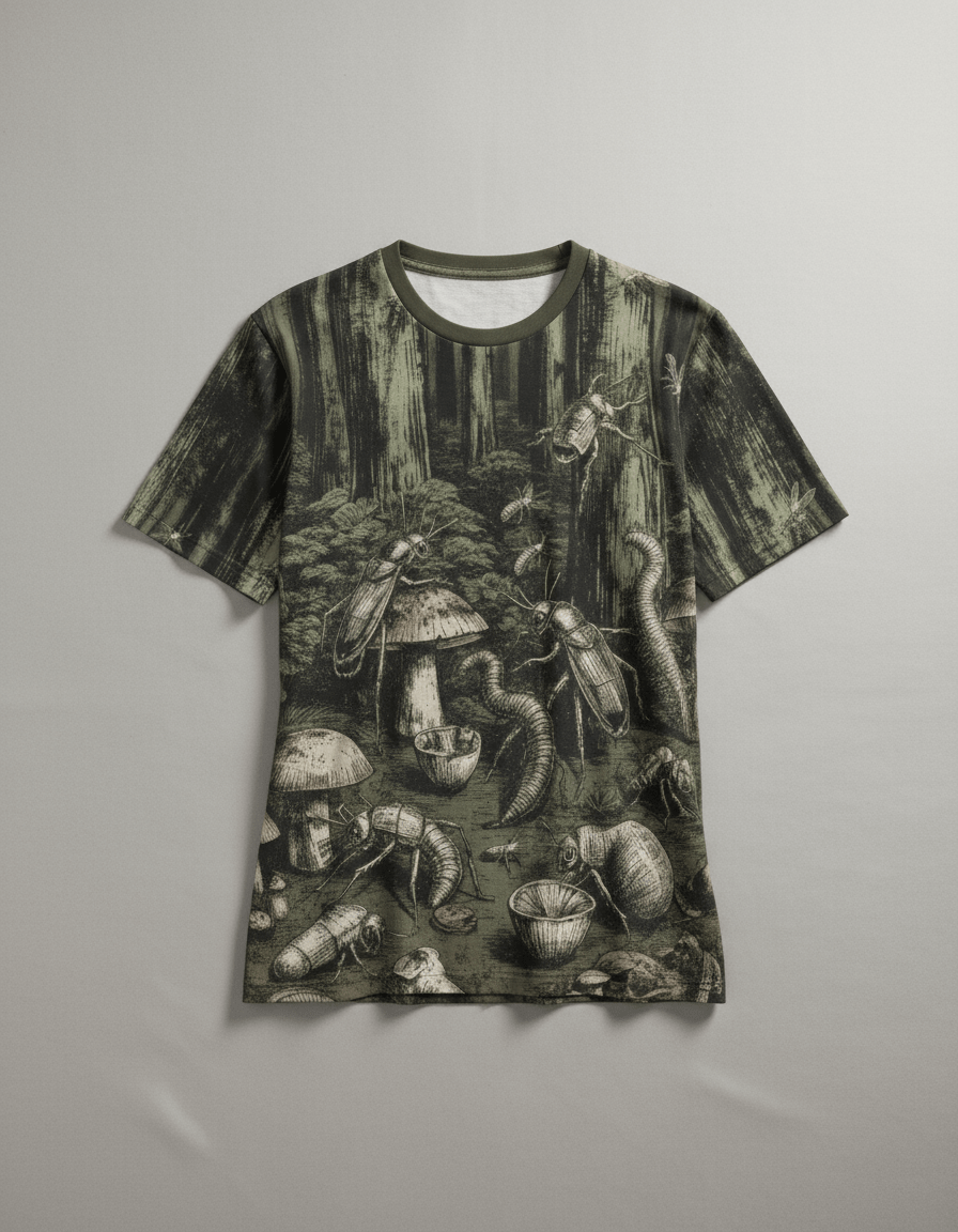 DEEP FOREST - Cotton Tee #GARDEN