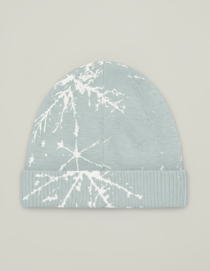 SNOW FLAKE by Riffhaus - Knitted beanie - Aurora Frozen Riff