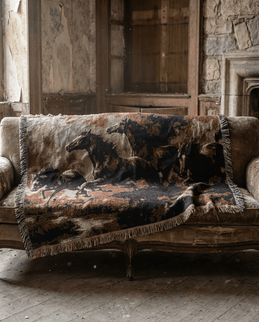 MOOR, Woven Throw Blanket