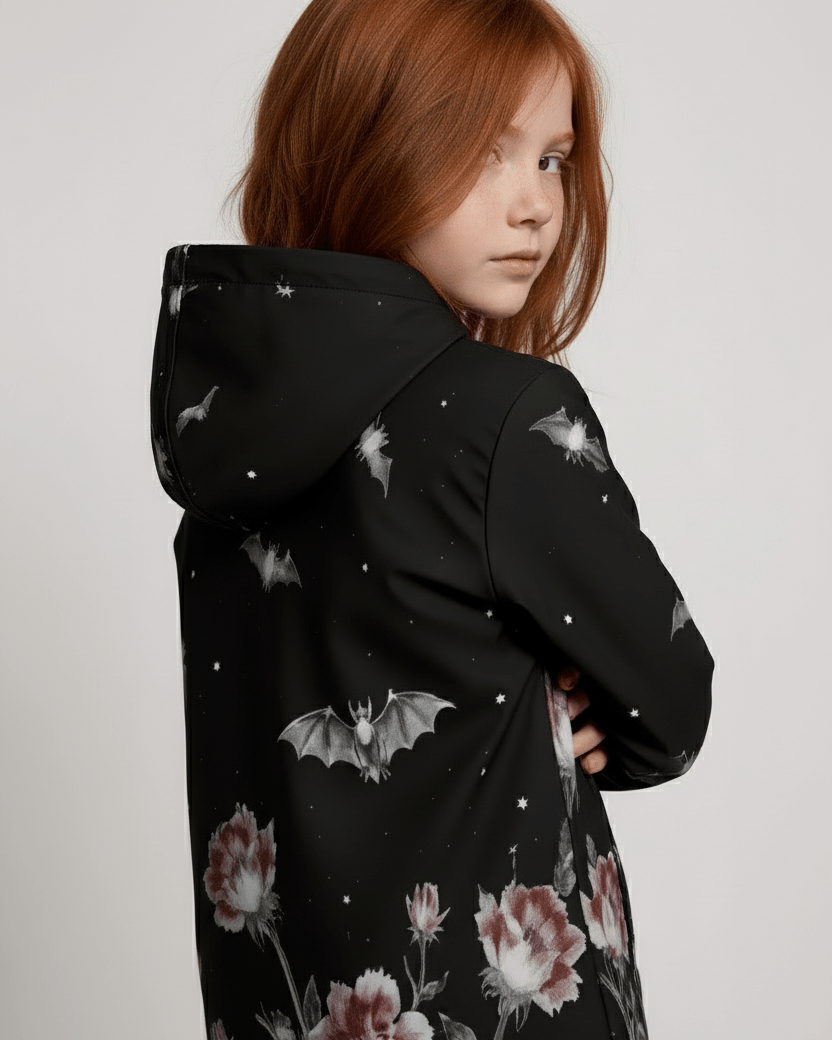 BATS by Riffhaus - Children's Waterproof And Windproof Jacket - Florence + The Machine Riff