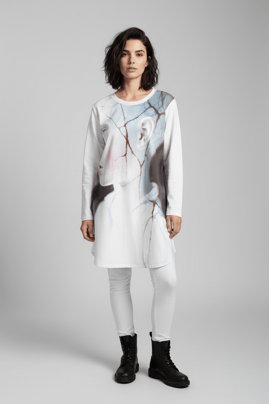 MARIONETTE COMPLEX by Riffhaus Women's Longsleeve Baggy Ballet Punk Dress - Sofia Isella Riff