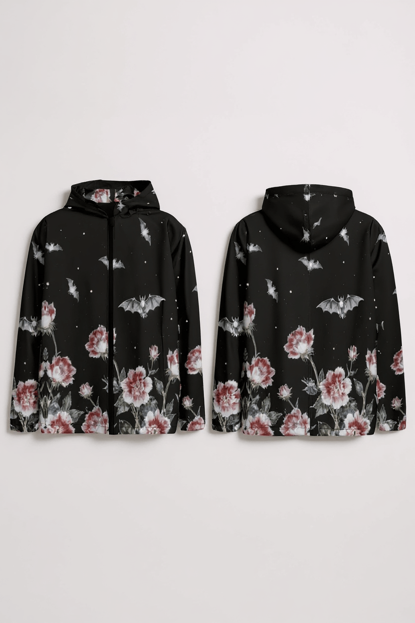 BATS by Riffhaus - Children's Waterproof And Windproof Jacket - Florence + The Machine Riff