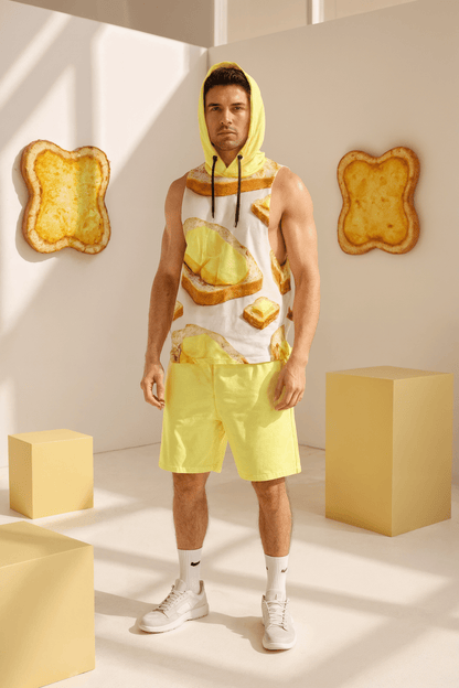 BUTTER by Riffhaus - Hooded Vest+Shorts SET #BREAD 25R07