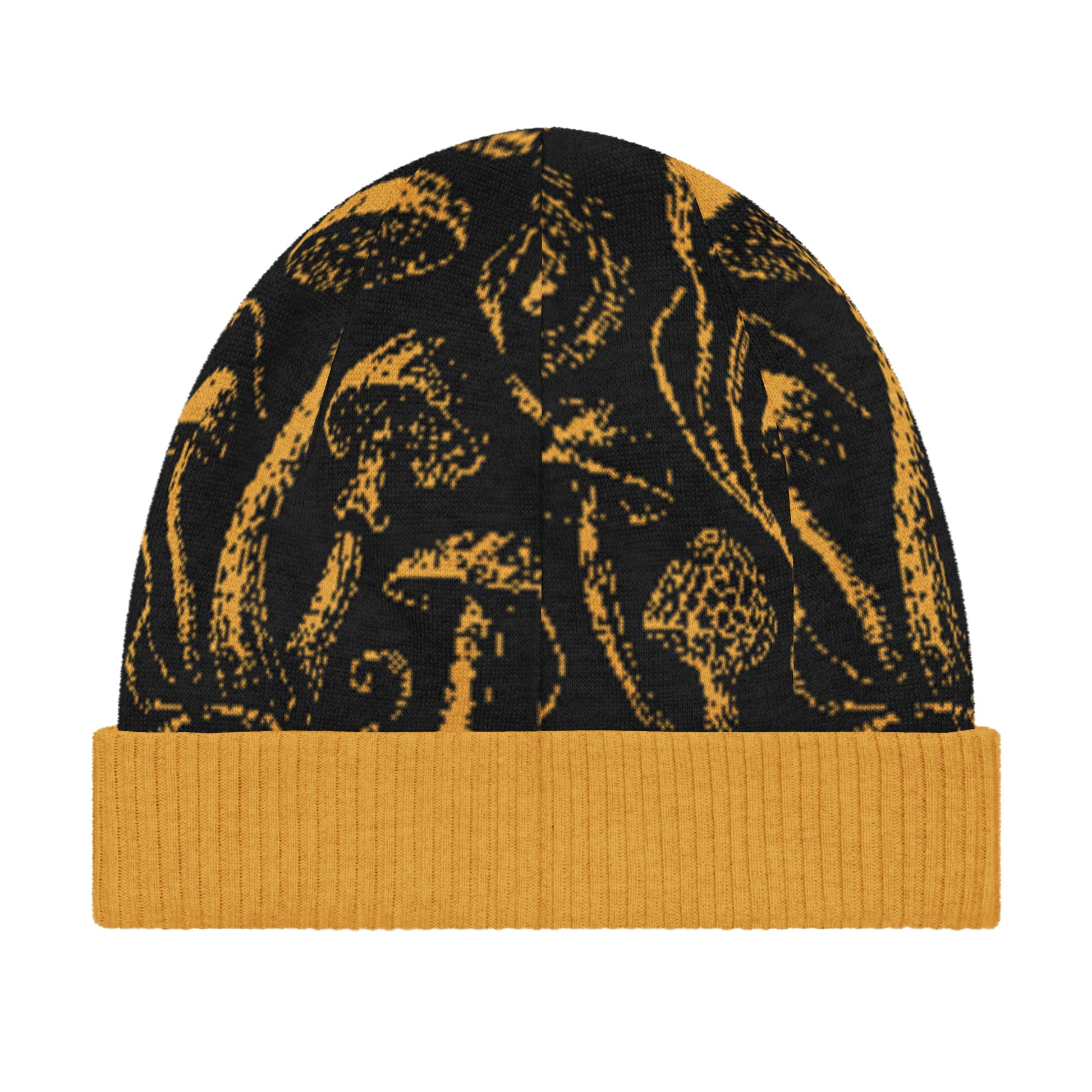 SHROOM HEAD by Riffhaus - Custom Knitted Beanie - Sofia Isella Riff