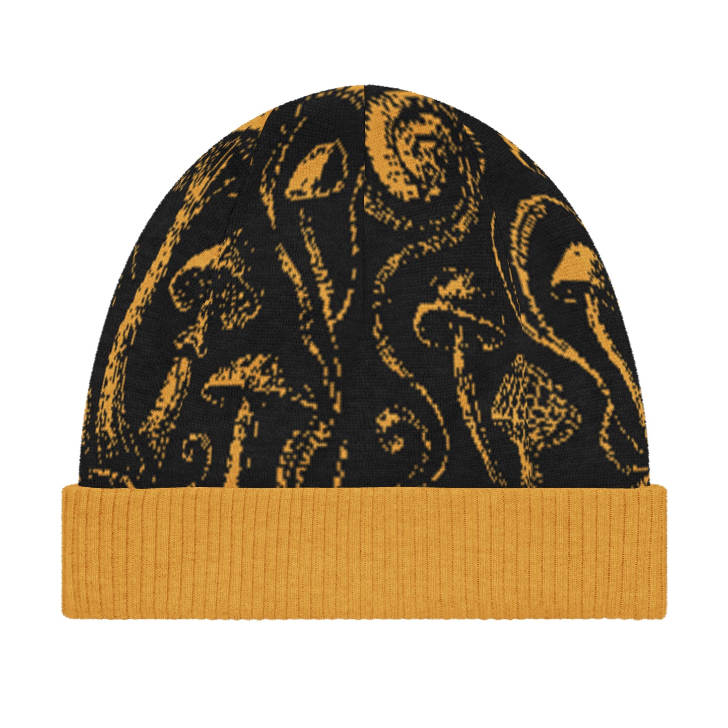 SHROOM HEAD by Riffhaus - Custom Knitted Beanie - Sofia Isella Riff