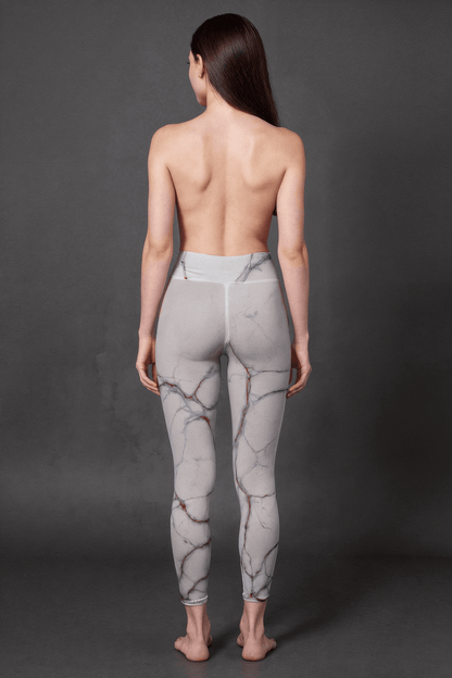 DANCED by Riffhaus - Women’s High-Waisted Yoga Pants - Sofia Isella Riff