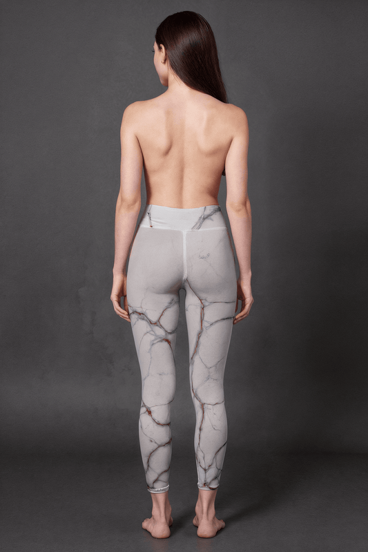DANCED by Riffhaus - Women’s High-Waisted Yoga Pants - Sofia Isella Riff