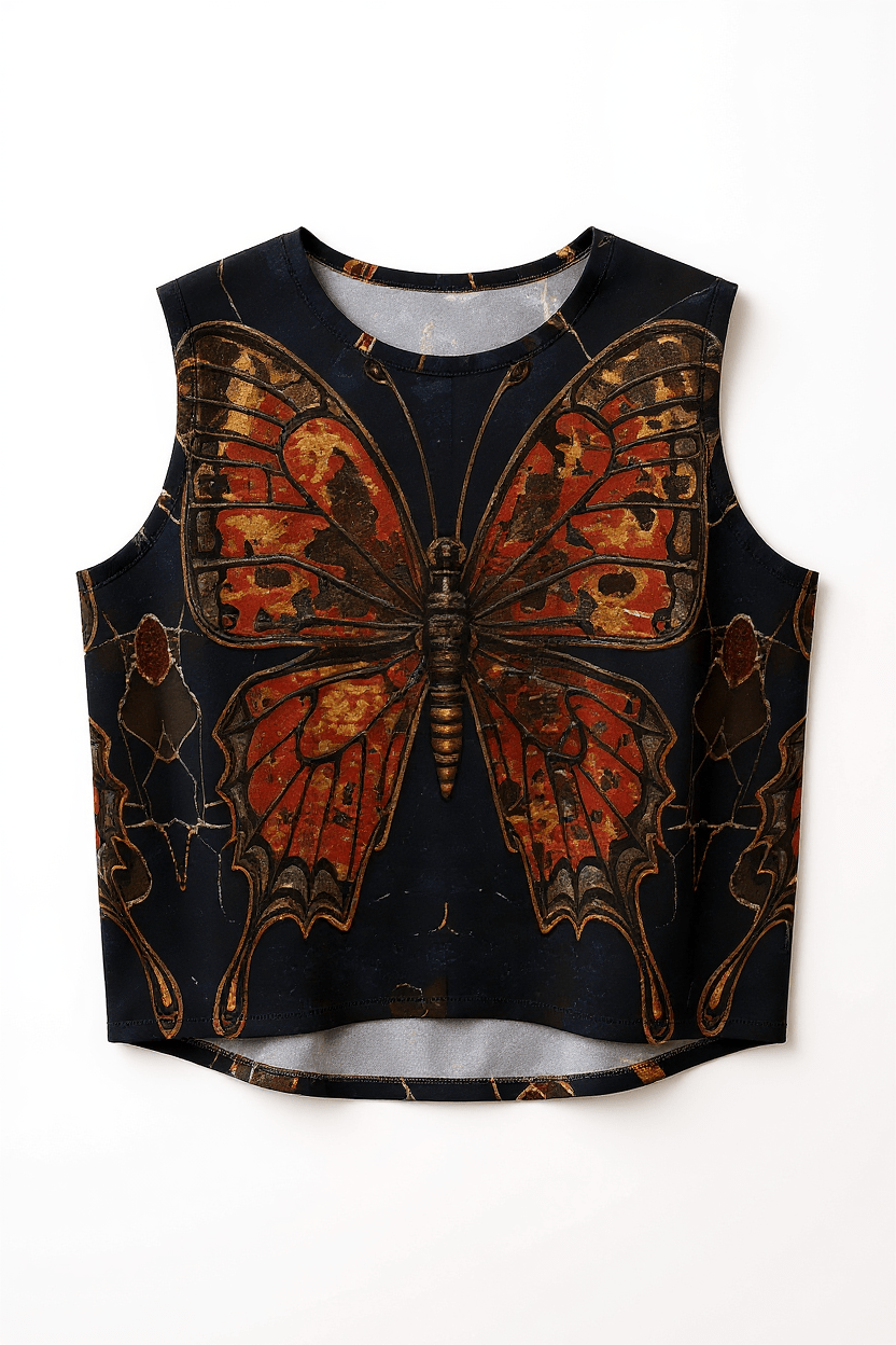 LOVE YOURSELF by Riffhaus - Women's Sleeveless Cropped Top - Sofia Isella Riff