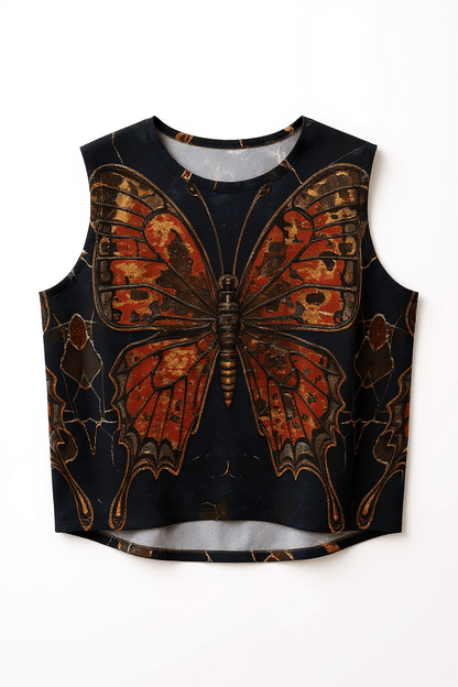 LOVE YOURSELF by Riffhaus - Women's Sleeveless Cropped Top - Sofia Isella Riff