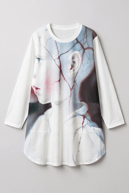 MARIONETTE COMPLEX by Riffhaus Women's Longsleeve Baggy Ballet Punk Dress - Sofia Isella Riff