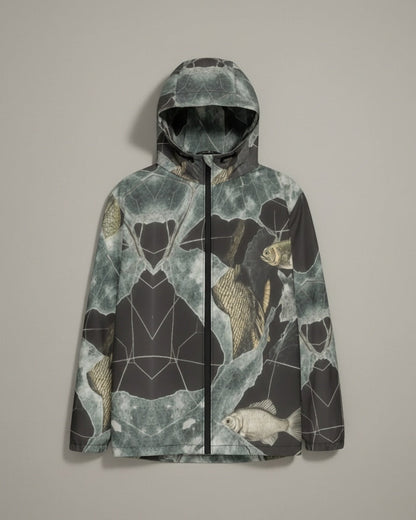 LAST TINY FISH by Riffhaus - Children's Waterproof And Windproof Jacket - Aurora Frozen Riff