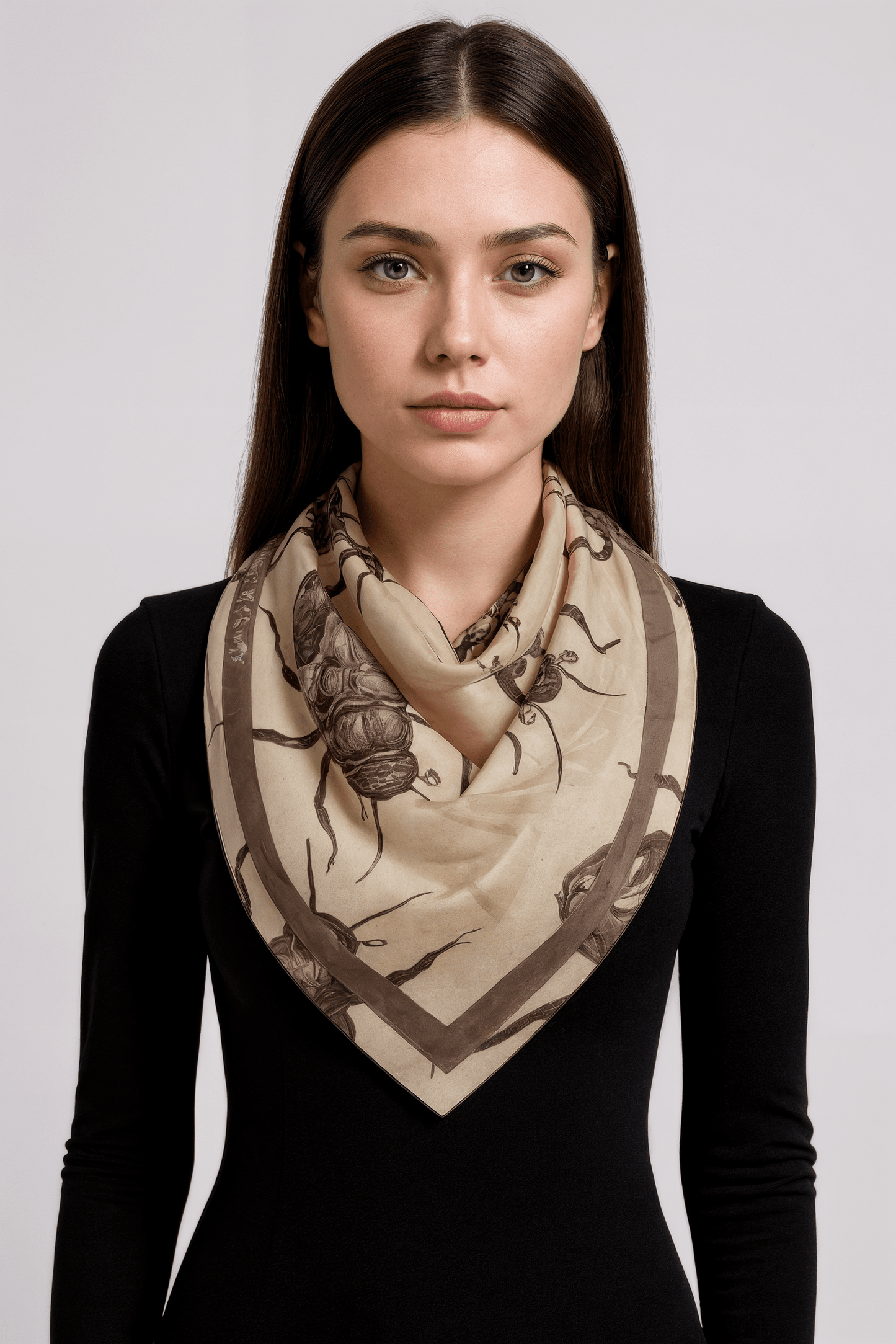 DECAY by Riffhaus - Silk Scarf Bugs - Sofia Isella Riff