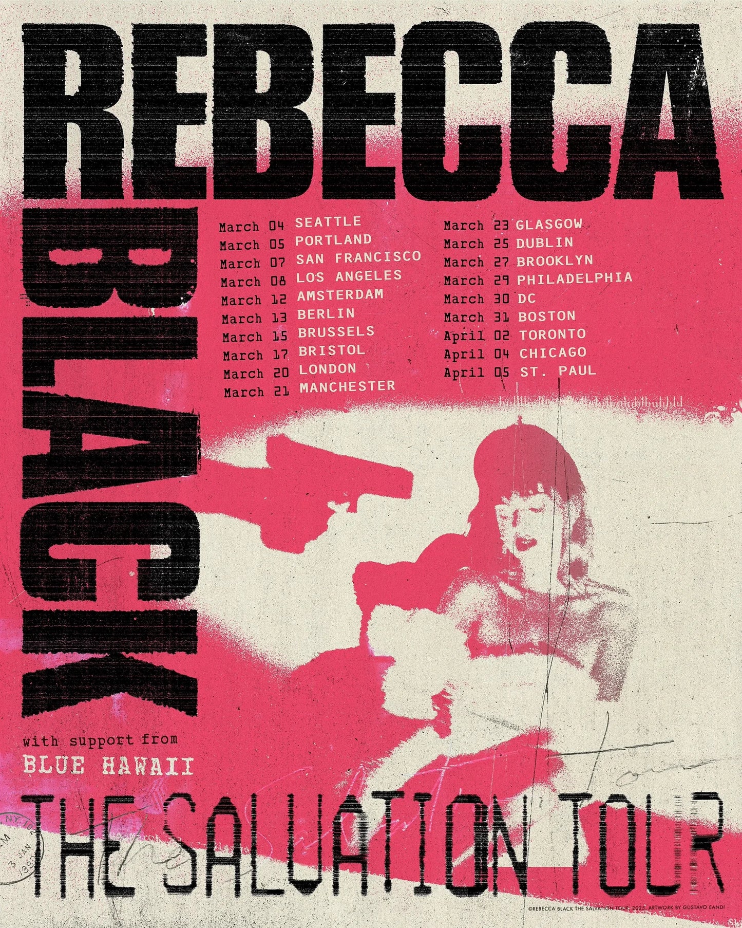 LADY OF NO KINGS by Riffhaus - Rebecca Black Salvation Riff - 4/2025 -  FIRST DROPPED RIFF