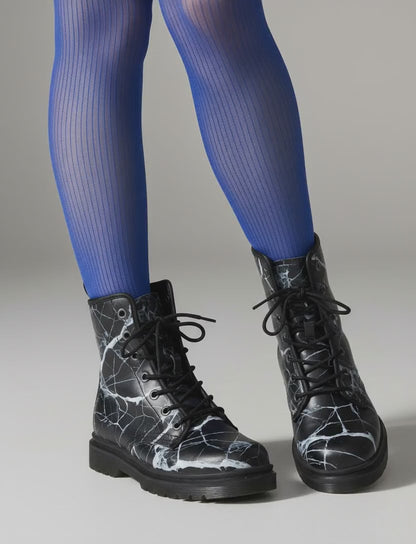 SHATTERED - Women's Martin Short Boots - Riff on Aurora