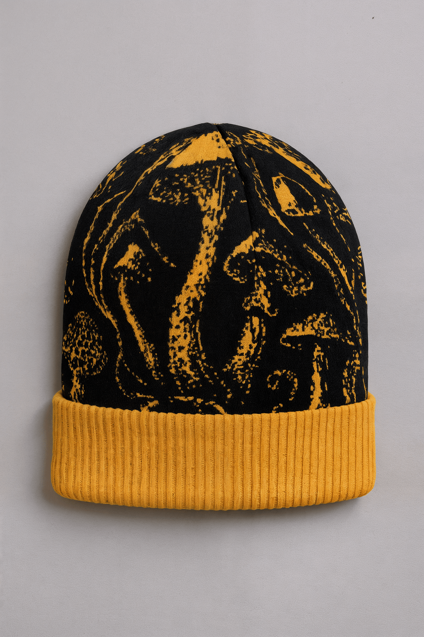SHROOM HEAD by Riffhaus - Custom Knitted Beanie - Sofia Isella Riff
