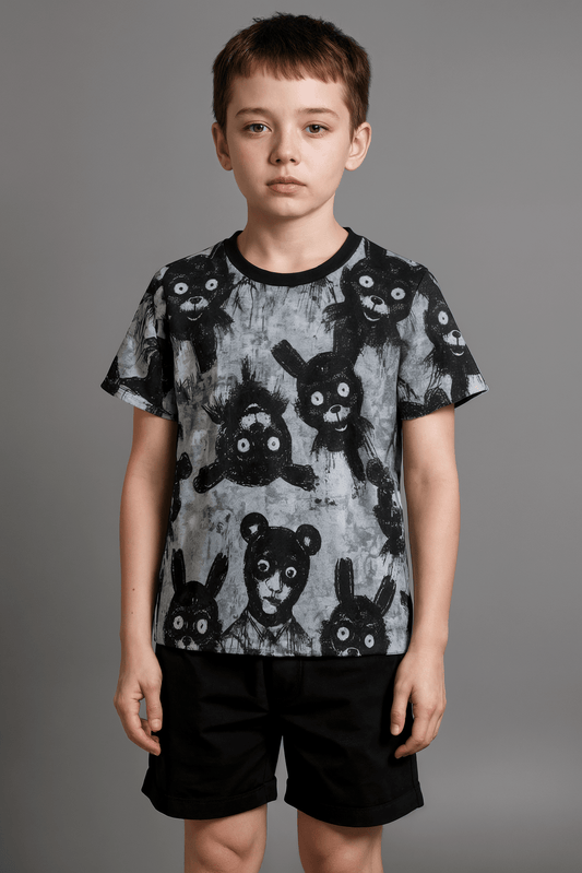 Mini Woodoo by Riffhaus - Kid's T-Shirt - Sofia Isella Riff