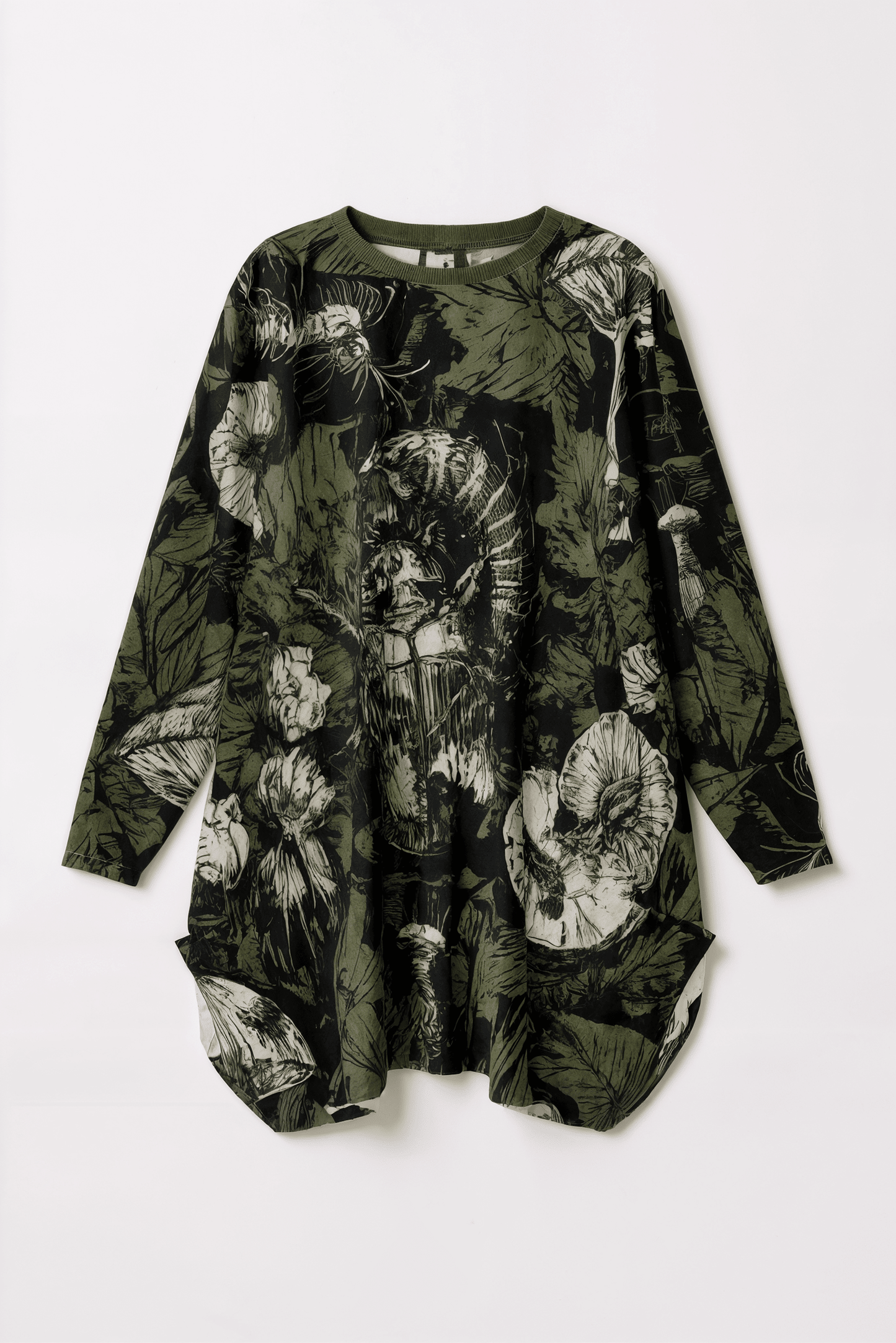 UNDERGROUND by Riffhaus - Women's Loose Crew Neck Jersey Dress with 2 Pockets - Sofia Isella Riff