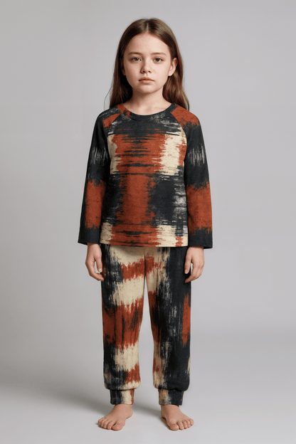DISTORTION by Riffhaus Kid's Knitted Fleece Set - Sofia Isella Riff