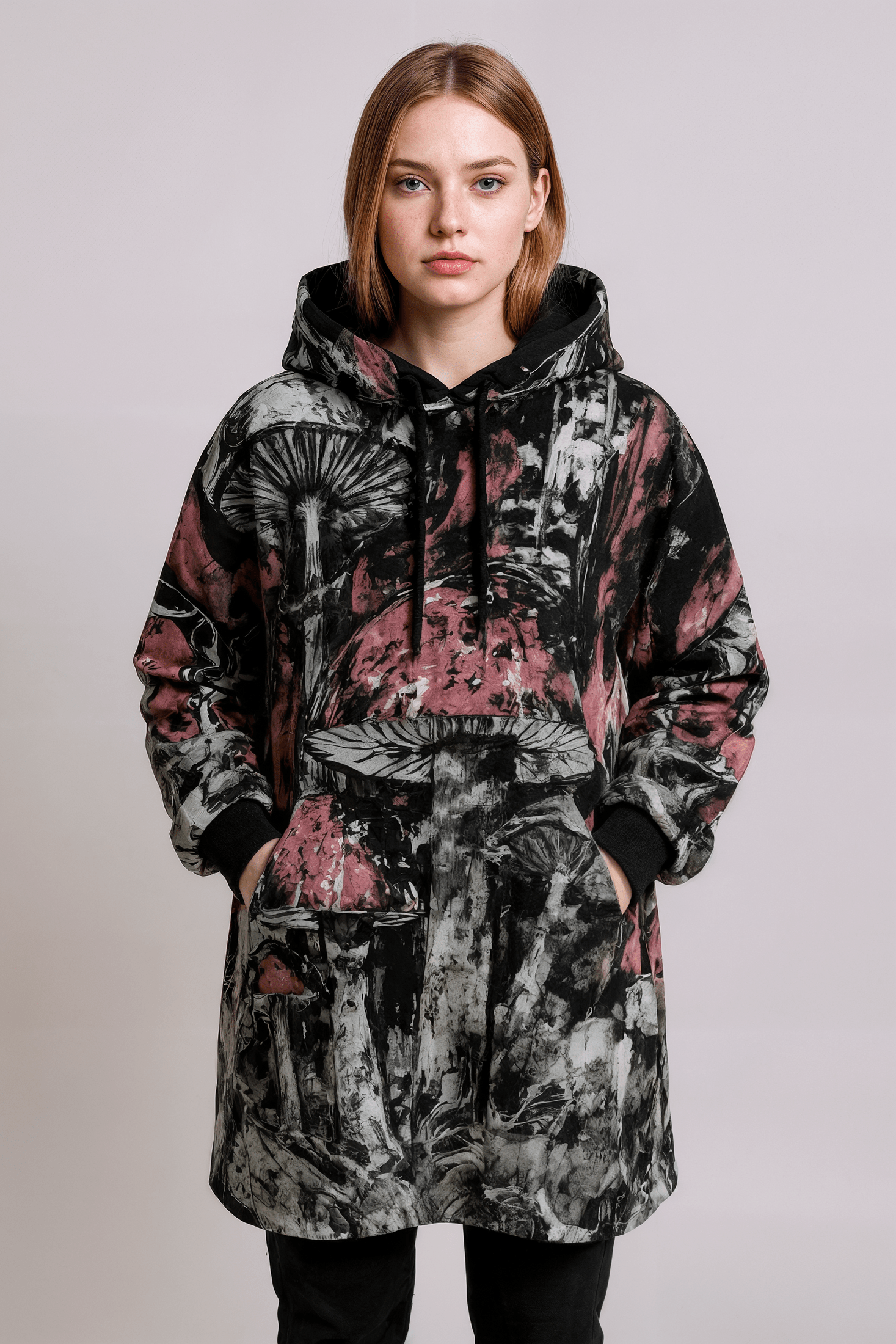 SPORE CHAMBER by Riffhaus - Oversized Hoodie Blanket - Sofia Isella Riff