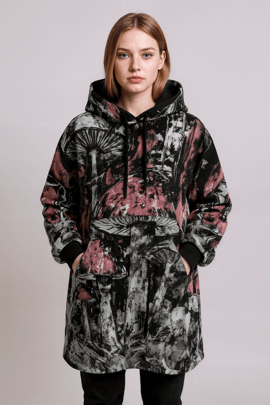 SPORE CHAMBER by Riffhaus - Oversized Hoodie Blanket - Sofia Isella Riff