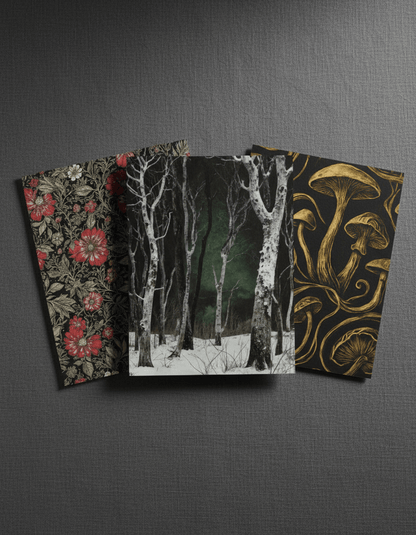 Riffhaus Holiday Art Card - Choose One or Get the Collectors Bundle - Shipping included in price