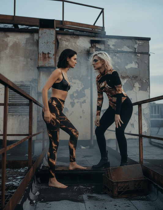 ARROW by Riffhaus - Women's Yoga Leggings With Side Pockets