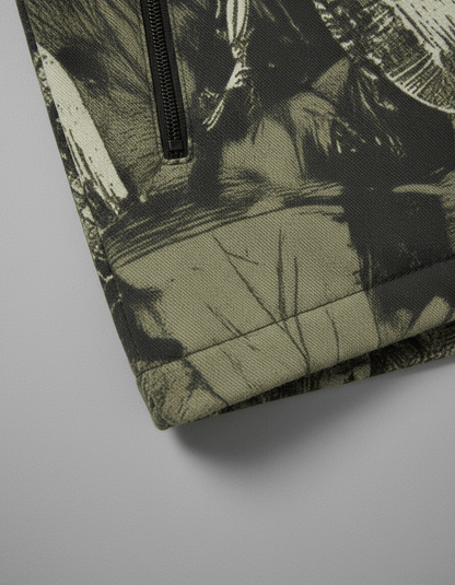 FORGING by Riffhaus - Minimalist Cotton Twill Jacket #GARDEN